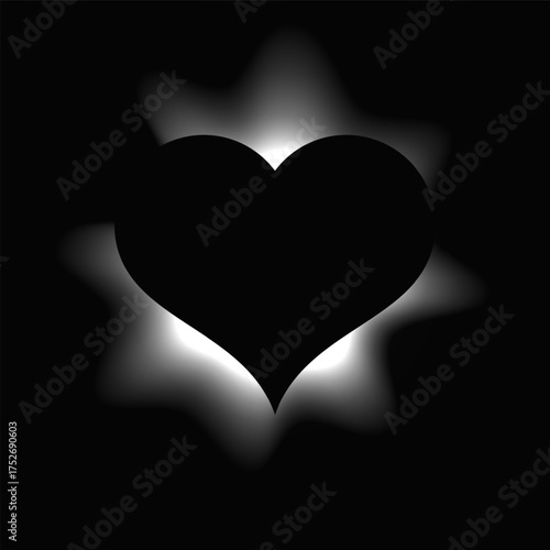 Heart illuminate light frame