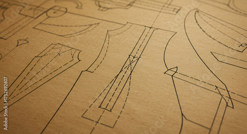 A hot summer desert landscape with sand dunes and tracks under a clear sky