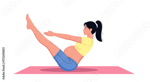 A pregnant woman performing a yoga pose on a mat outdoors for a healthy pregnancy.