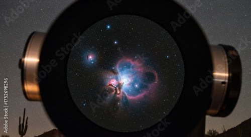 Telescopes Eye on Cosmic Majesty