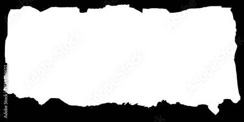 Marco bordes irregulares