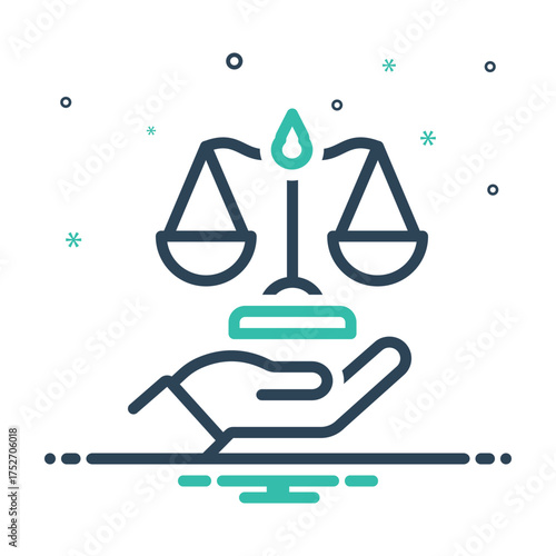 Mix icon for integrity symbol