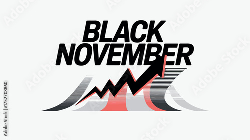 Black November Growth Trend Discount Sales Offer