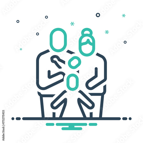 Mix icon for parenthood path