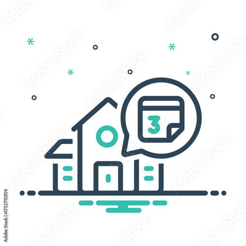 Mix icon for school days