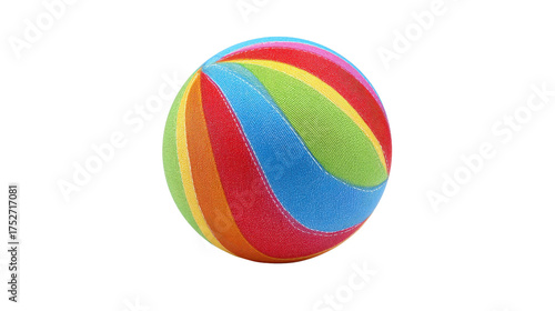 Colorful ball toy Transparent background, PNG file