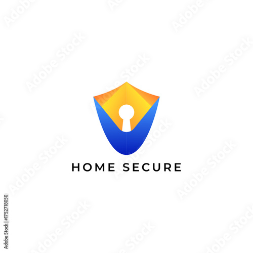 ILLUSTRATION SECURITY HOUSE SHIELD GRADIENT BLUE ORANGE COLOR SIMPLE TECH LOGO ICON DESIGN TEMPLATE ELEMENT VECTOR Free Download ILLUSTRATION SECURITY HOUSE SHIELD GRADIENT BLUE ORANGE COLOR SIMPLE TECH LOGO ICON DESIGN TEMPLATE ELEMENT VECTOR - GFXLoad
