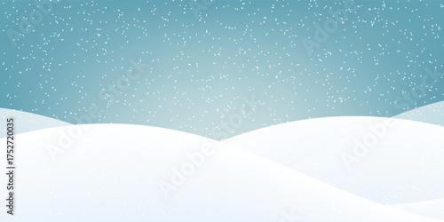 Christmas snow winter light background EPS 10