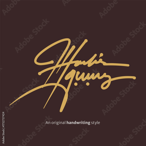 Thanksgiving Calligraphy Script Hand Drawn Logo Original Handwriting Style Typography