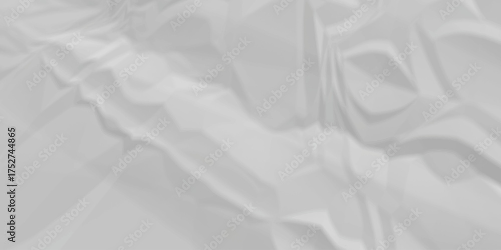 Obraz premium White crumpled paper background. old paper wrinkle texture pattern. cardboard wrinkled arts craft and Seamless white crumpled paper.
