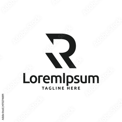 Elegant letter logo icon
