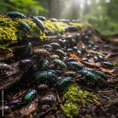 adorable insects that live in the forest
