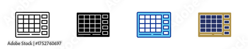 Interest  Icon Set Multiple Style Collection