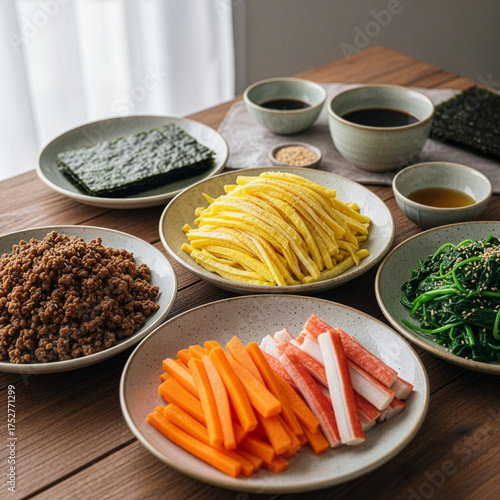 kimbap_ingredients_home_cooking_korean_food