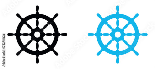 ChatGPT said:

Ship wheel icon in solid and outline style. Perfect for nautical, sailing, and marine design projects. Clean and modern vector illustration.