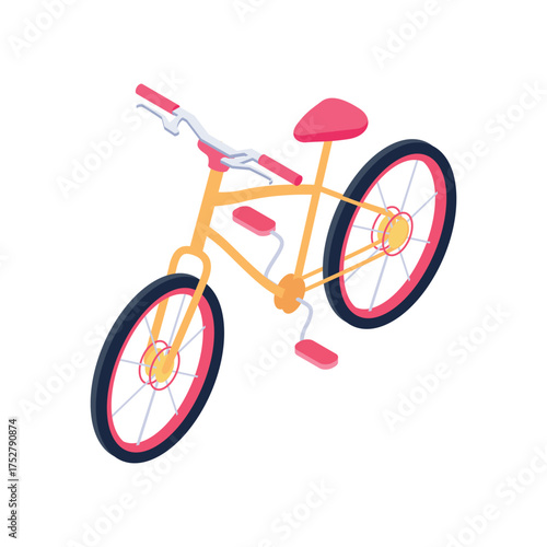 Sport Cycle Vector icon which can easily modify or edit