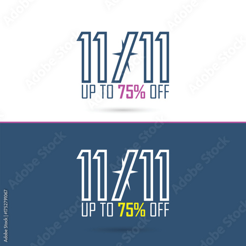 1111 Singles' Day Sale Promotion with 75 Off Discount