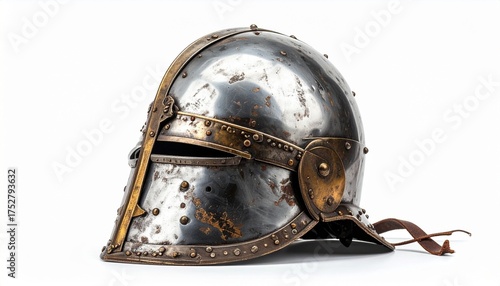 medieval knight helmet