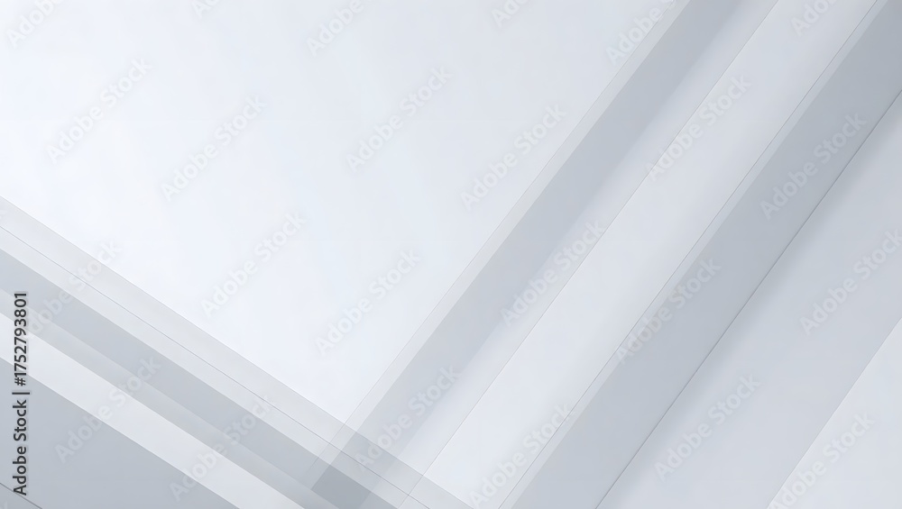 Obraz premium Abstract White Backgrounds Collection: Minimalist Curved Lines, Geometric Shapes, Dotted Patterns, and Smooth Waves for Modern Design, Technology, and Corporate Projects