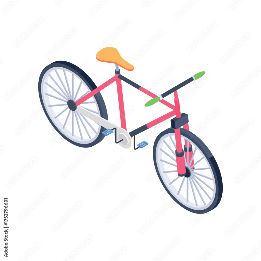 Fototapeta premium Crossbar Cycle Vector icon which can easily modify or edit
