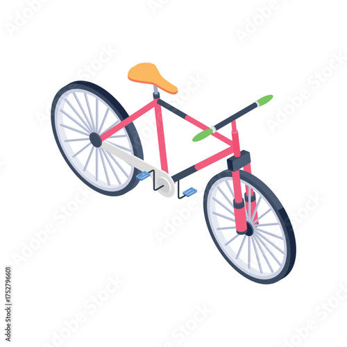 Crossbar Cycle Vector icon which can easily modify or edit