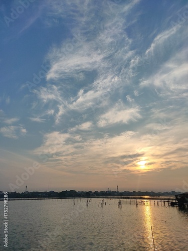 Malabon dike on a nice Saturday morning