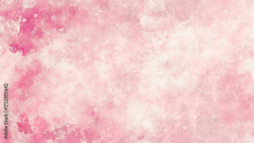 Detailed red grunge hand painted watercolor texture background. Abstract smoky red texture background image.