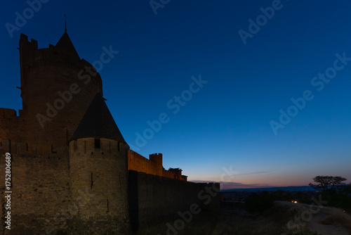 Bild auf Leinwand Carcassonne in the south of France