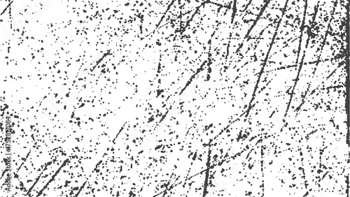 Abstract halftone grunge texture with mild distressed urban overlay and old black weathered pattern 