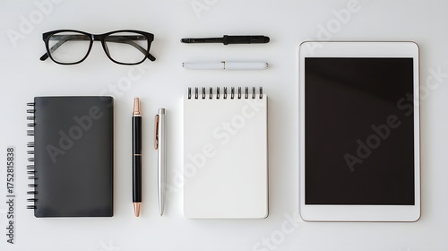 Office Essentials Flatlay