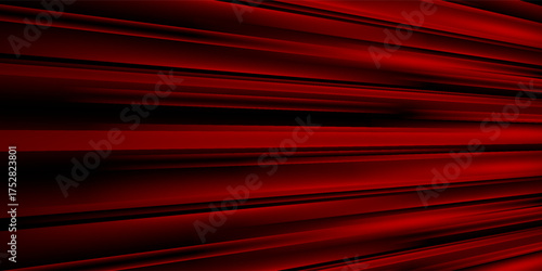 The effect of red light in fast motion on a black background. blurred abstract background with long exposure. neon light
