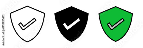 Strengthens immune system icon Designed in a Line Style on White Background. Vector illustration.