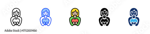 Gratitude Icon Collection With Multiple Styles