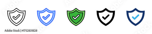 Reliability Icon Collection With Multiple Styles