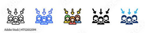 Customer Centricity Icon Collection With Multiple Styles