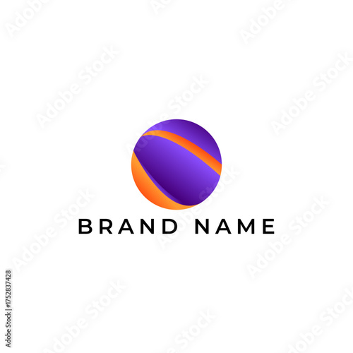 Free Download ILLUSTRATION CIRCLE PURPLE ORANGE GRADIENT COLOR LOGO ICON TEMPLATE SIMPLE DESIGN ELEMENT VECTOR - GFXLoad