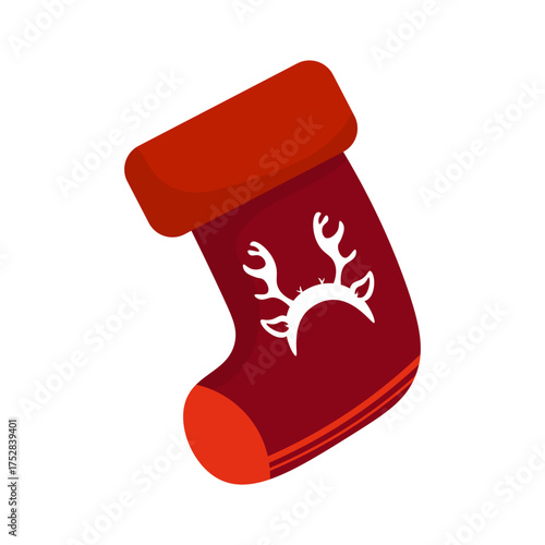 Christmas Sock Illustration