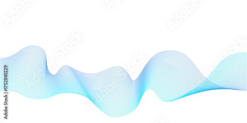 捻じれた曲線の背景素材イラスト