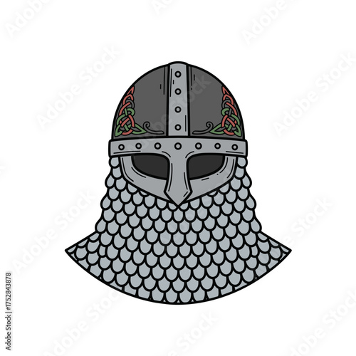 Chainmail Armor Helmet