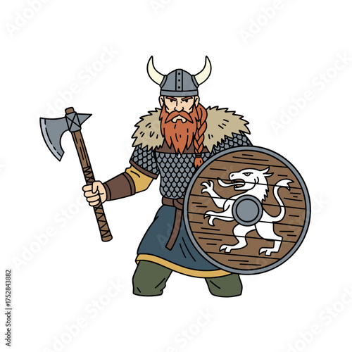 Viking Warrior Character