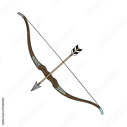 Medieval Bow & Arrow