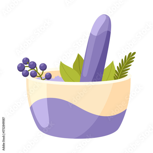Aromatherapy natural traditional medicine icon. Wildflowers or healing plants. Healthcare concept. Flat graphic vector illustrations isolated on white background