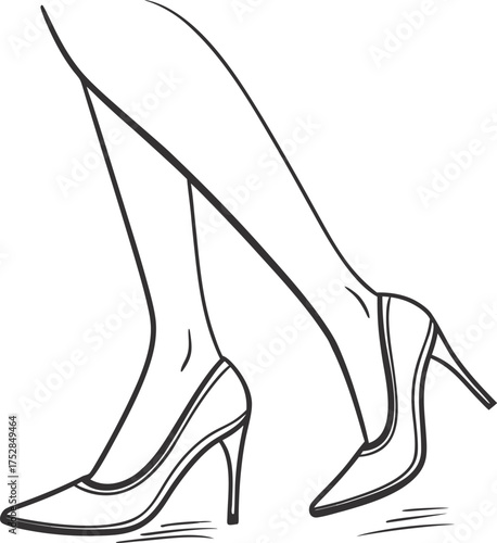high heels shoes