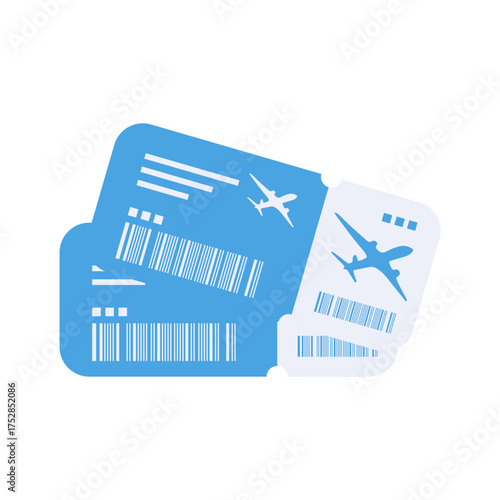 Plane Holiday Ticket Icon