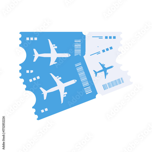 Plane Holiday Ticket Icon
