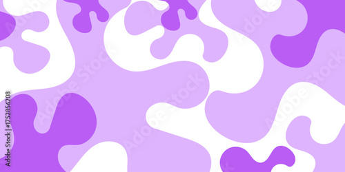 Minimal abstract fluid background with purple color combination design. Background concept design