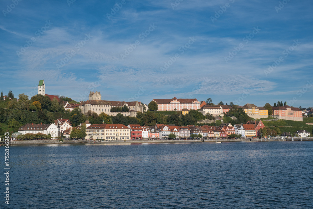 Fototapeta premium Bodensee, auf dem see vor Meersburg