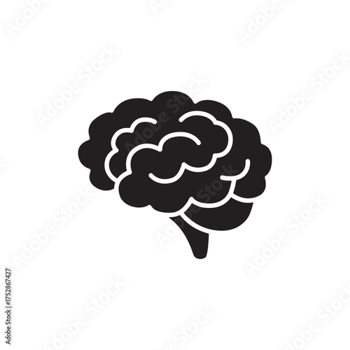 Brain Idea Icon | Creativity, Innovation, Smart Thinking Symbol