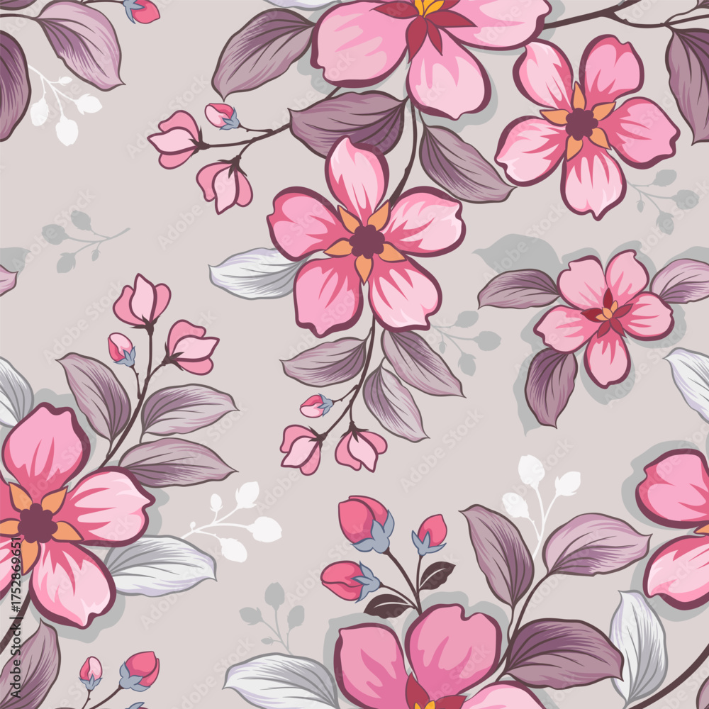 Fototapeta premium Flowers pattern1588