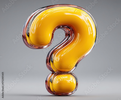 question mark isolated